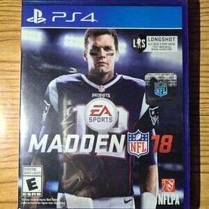 NFL Madden 18 Sony PS4 Game (NEW)